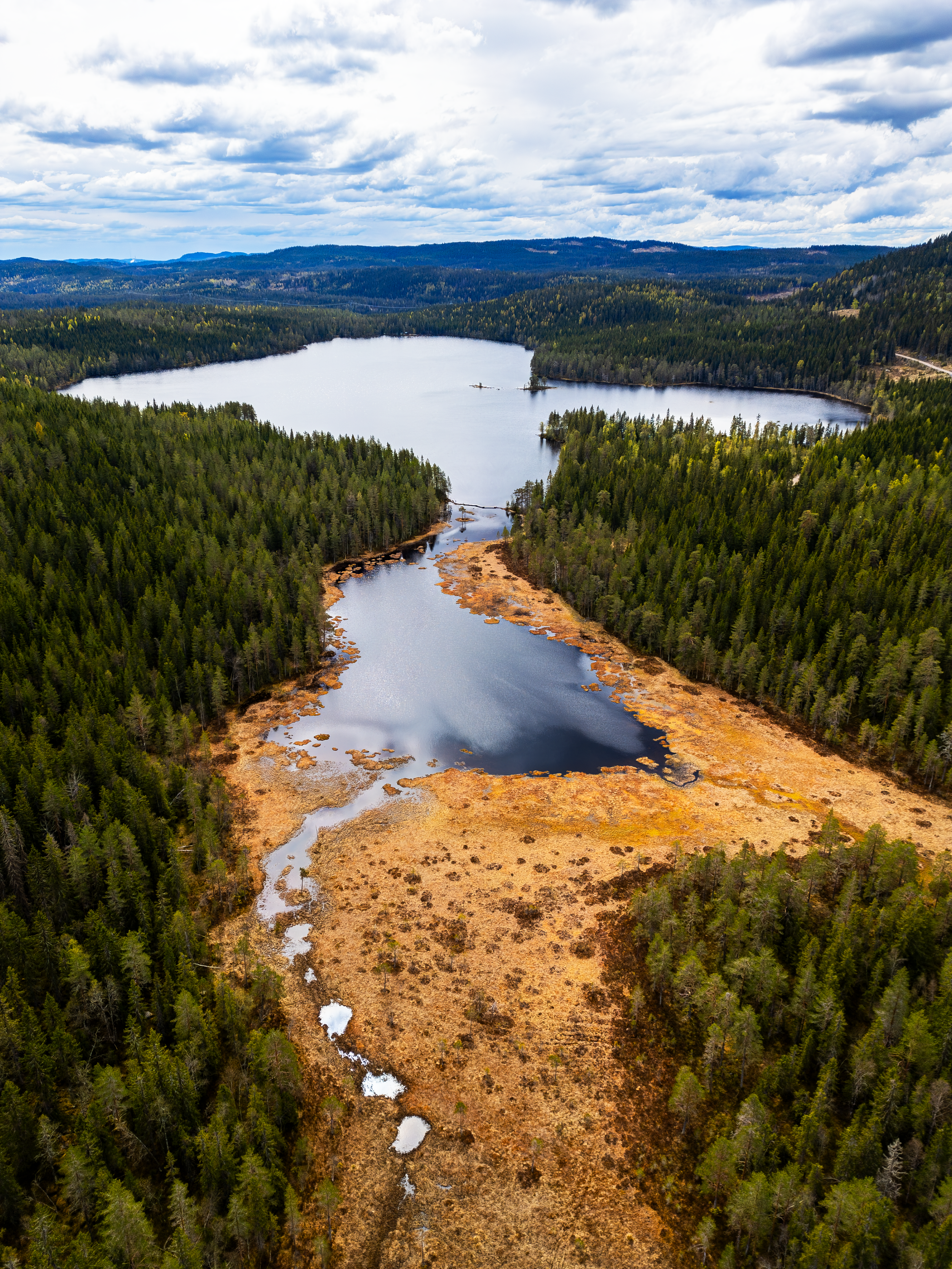 Kalven og Fjellsjøen, Nordmarka nord
