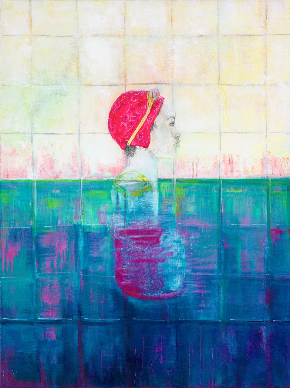 Swimmer with Goggles