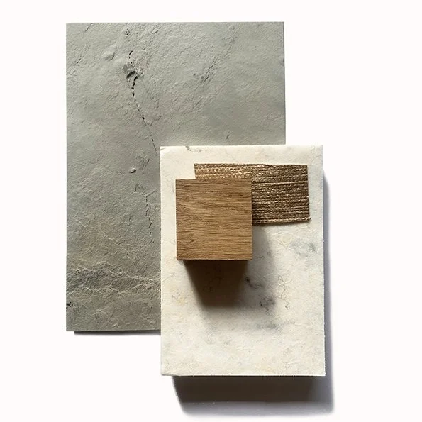 planche materiaux projet architecte d'interieur 