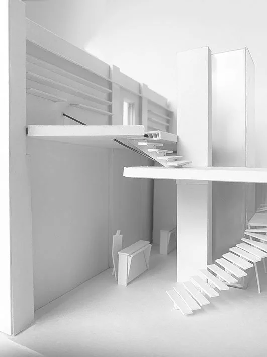 maquette architecture d'interieur caroline spinelli 