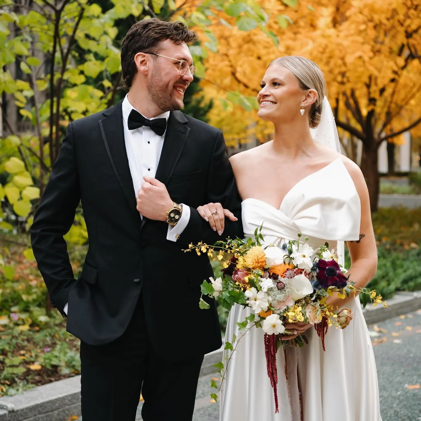 "Leah and Eden were beyond amazing to work with. They were kind and listened to my thoughts intently to help my floral vision come to life. Everything turned out beautifully and let&rsquo;s just say I wish flowers lasted forever! I&rsquo;m so th