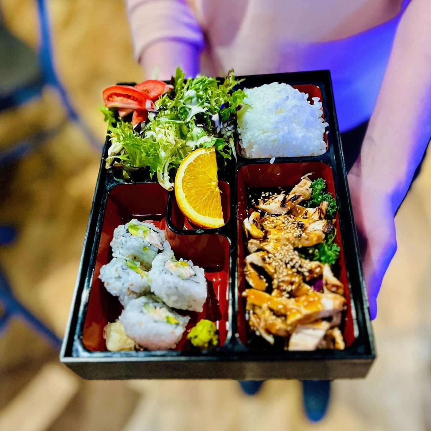 Lunch boxes aren't just for the kids anymore 🍱 Our Bento Boxes may not come with cool action figures printed on the side, but they *do* come with a balanced meal to power your PM productivity!

With 10 different assortments to choose from (including