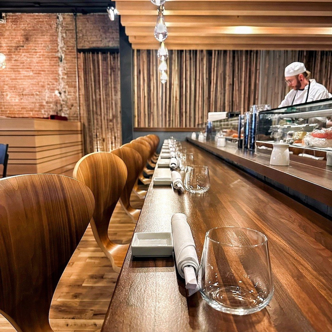 When you say let's go &quot;bar hopping&quot; this weekend, you do mean rotating between seats at the sushi bar and ordering one thing from each chef...right?