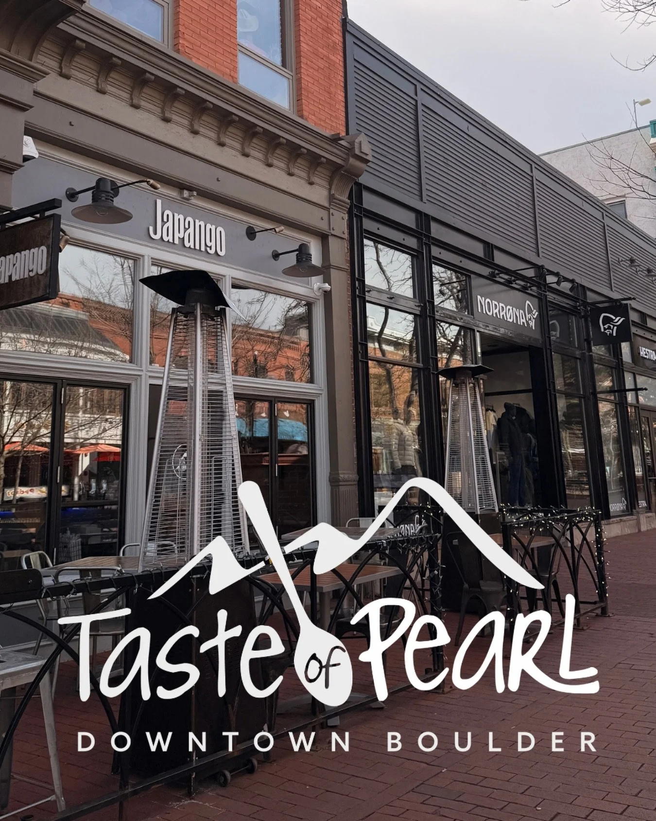 Taste of Pearl is exactly 2 WEEKS away!! We are so excited to be paired up with our next door neighbors @norrona and the talented folks @abbottandwallace for a fun filled day of strolling @downtownboulder streets, dipping into some favorite stores an