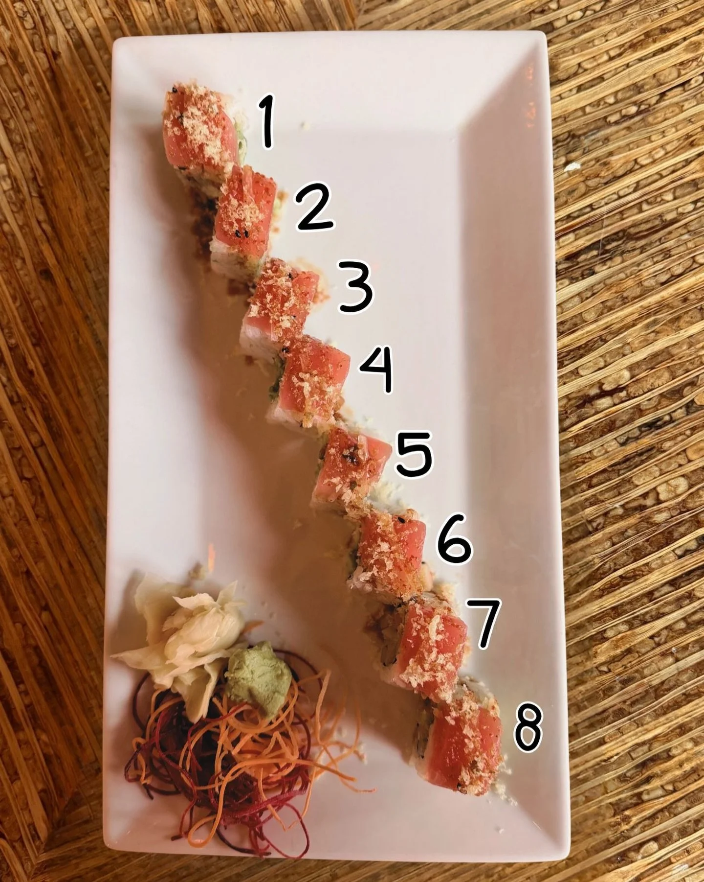 There is a very real, very passionate internal debate raging inside our restaurant about the correct first bite&hellip; and we need some other perspective.

Which piece do you go for first when a roll lands in front of you? 👀🍣 End piece? Middle pie
