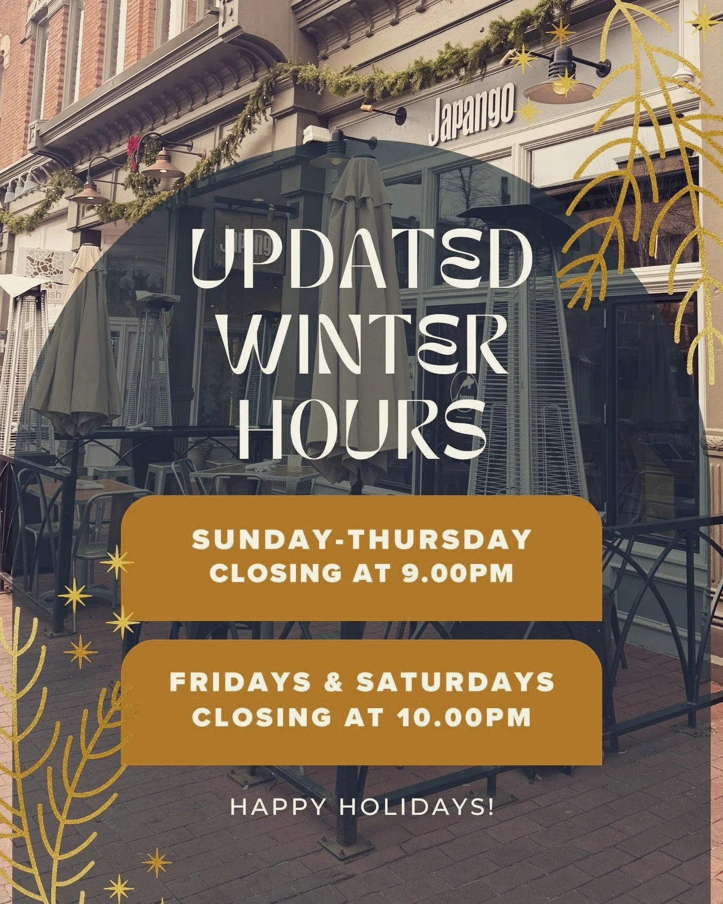 As the rhythm of the season shifts, so too does our collective pull to be nestled all snug in our beds a bit earlier. ❄️ With that, our winter hours are officially here, keeping us cozy until those tulips rise again.