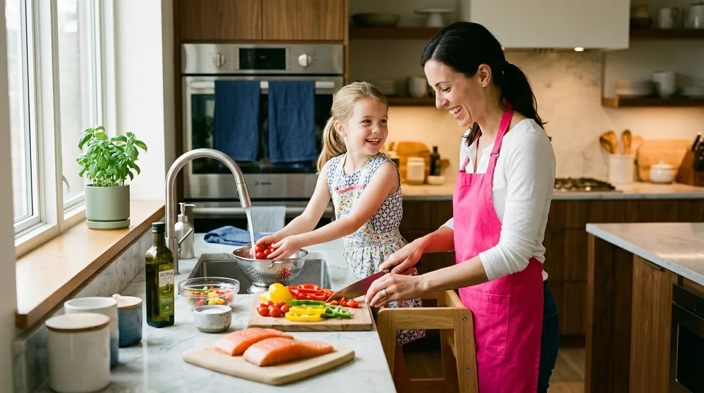 Heart-Healthy Eating for Busy Families: Practical Nutrition That Fits Real Life