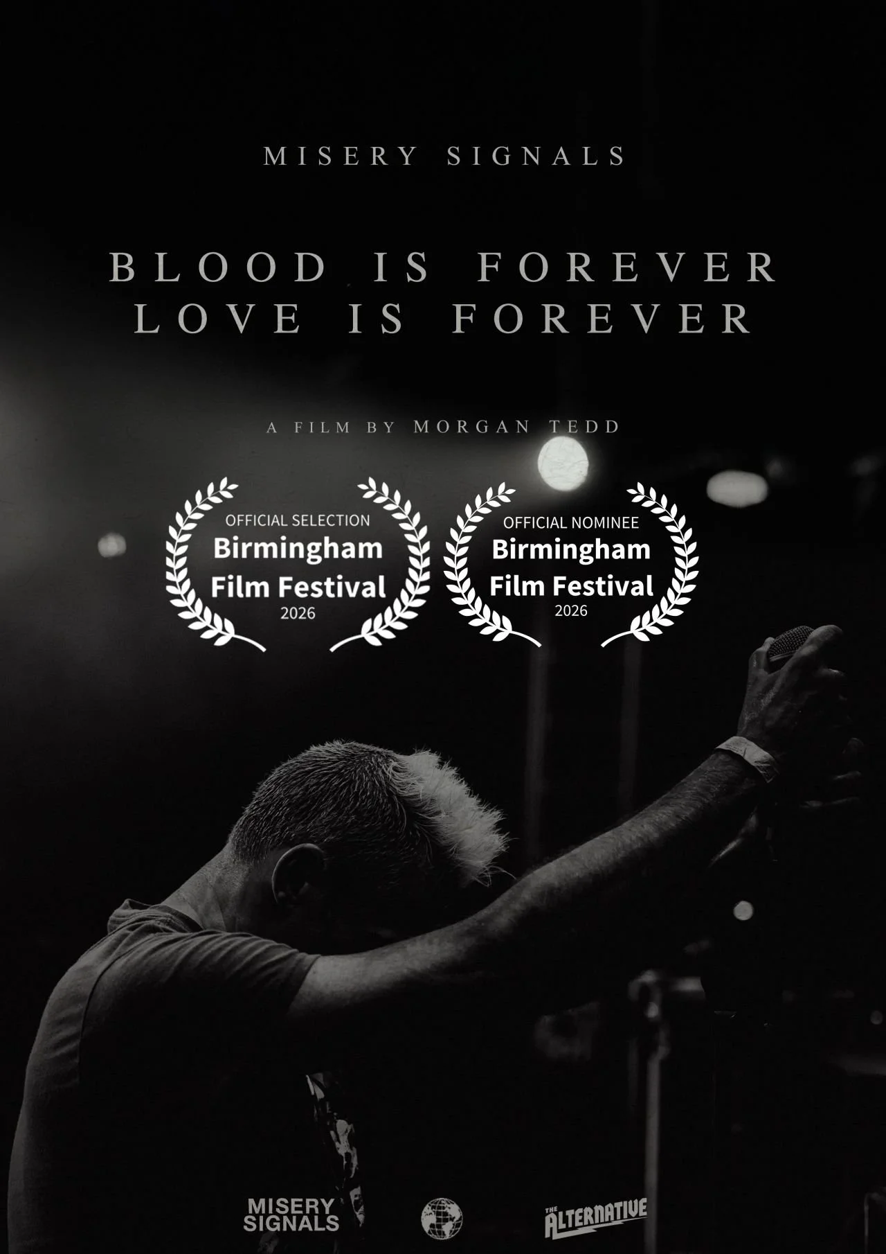 ‘Blood is Forever, Love is forever’ Nominated at the Birmingham Film Festival.