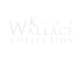 The Wallace Collection logo with a white stag silhouette above the text on a black background.