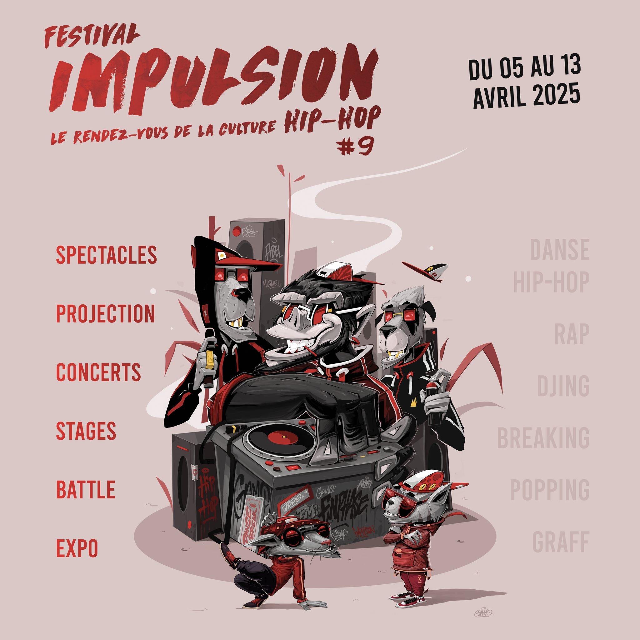 Affiche Festival Impulsion 2025