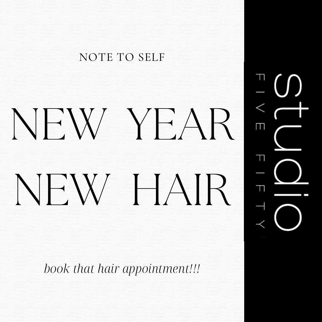 start the new year off right and book that appointment 🪩🖤🥂📞

#utahstylist #utahsalon #hairstylist #haircut #hairsalon #studiofivefifty #heberstylist #heber