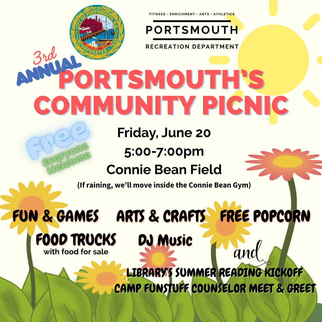 Portsmouth Rec Department’s 3rd Annual Portsmouth Community Picnic