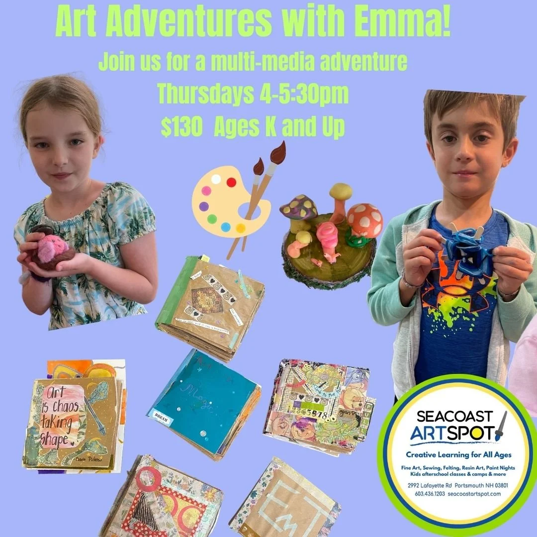 Seacoast ArtSpot Art Adventures with Emma!