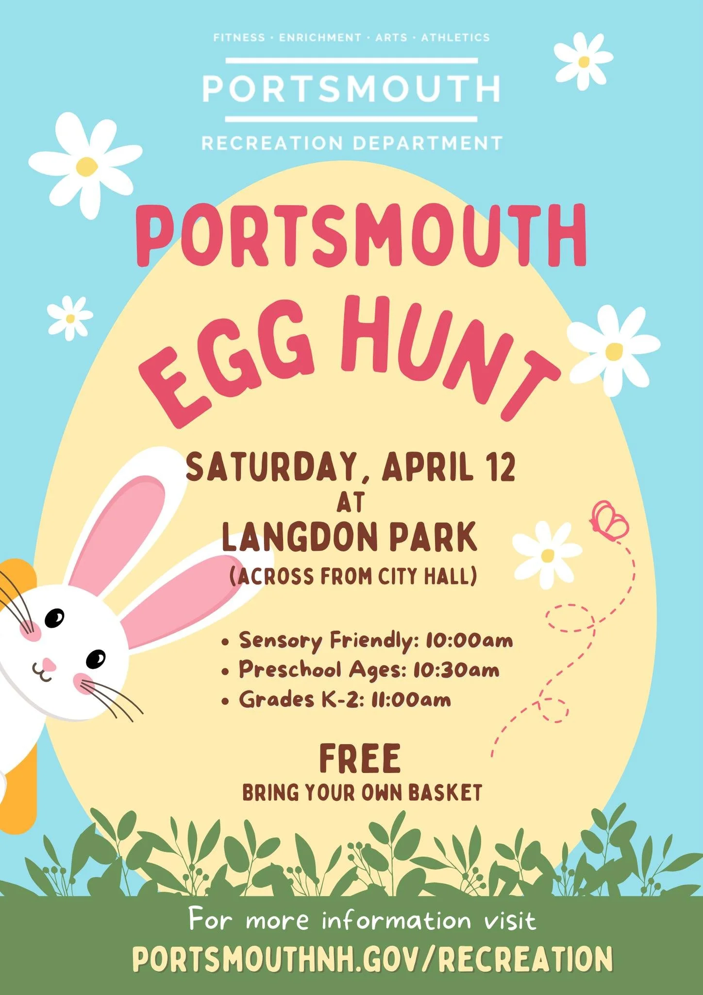 Portsmouth Rec Department Egg Hunt