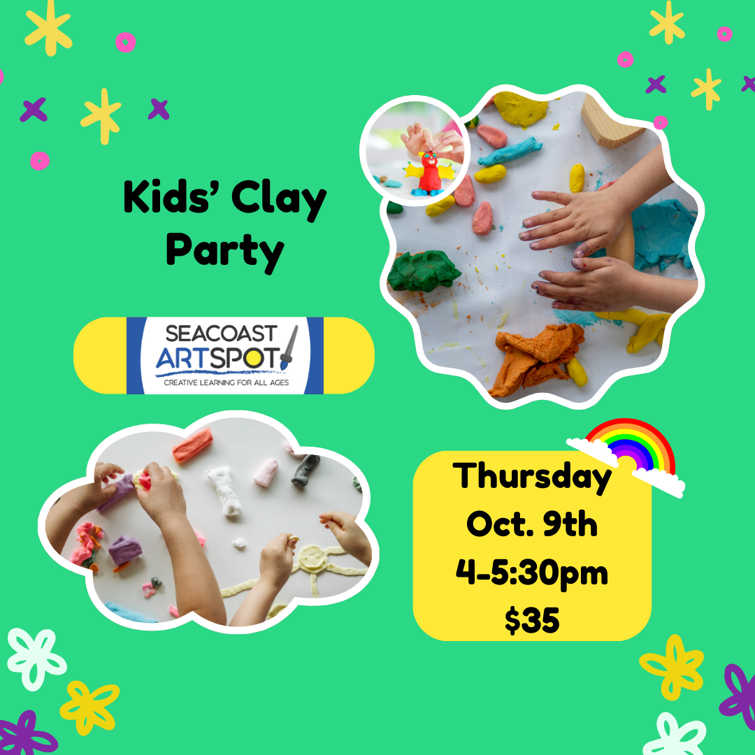 Seacoast ArtSpot Kid’s Clay Party