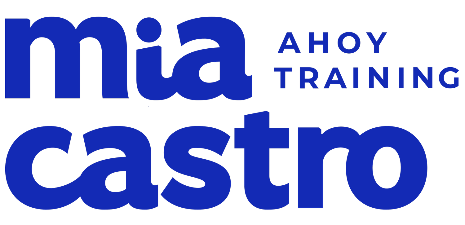 Ahoy Training by Mia Castro