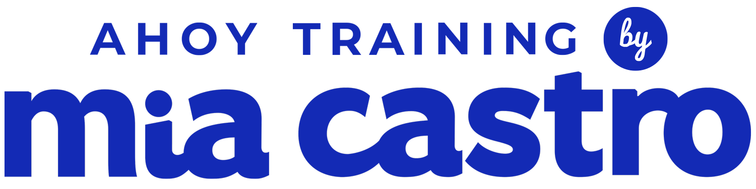 Ahoy Training by Mia Castro