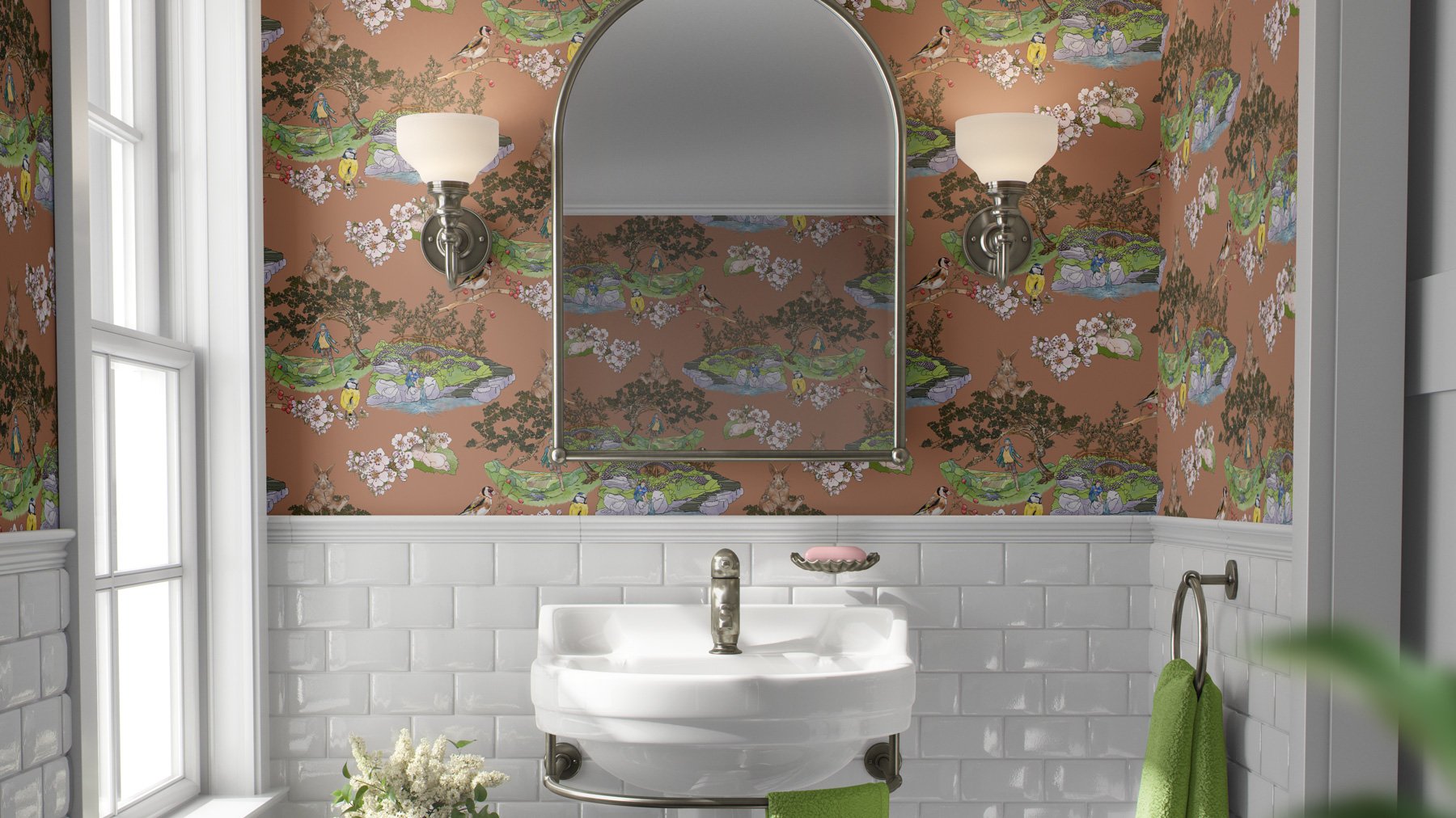 GH-V1-In-the-Company-of-Faeries-H2O-Toile-on-Soft-Brown-Vintage-Retro-Bathroom.jpg