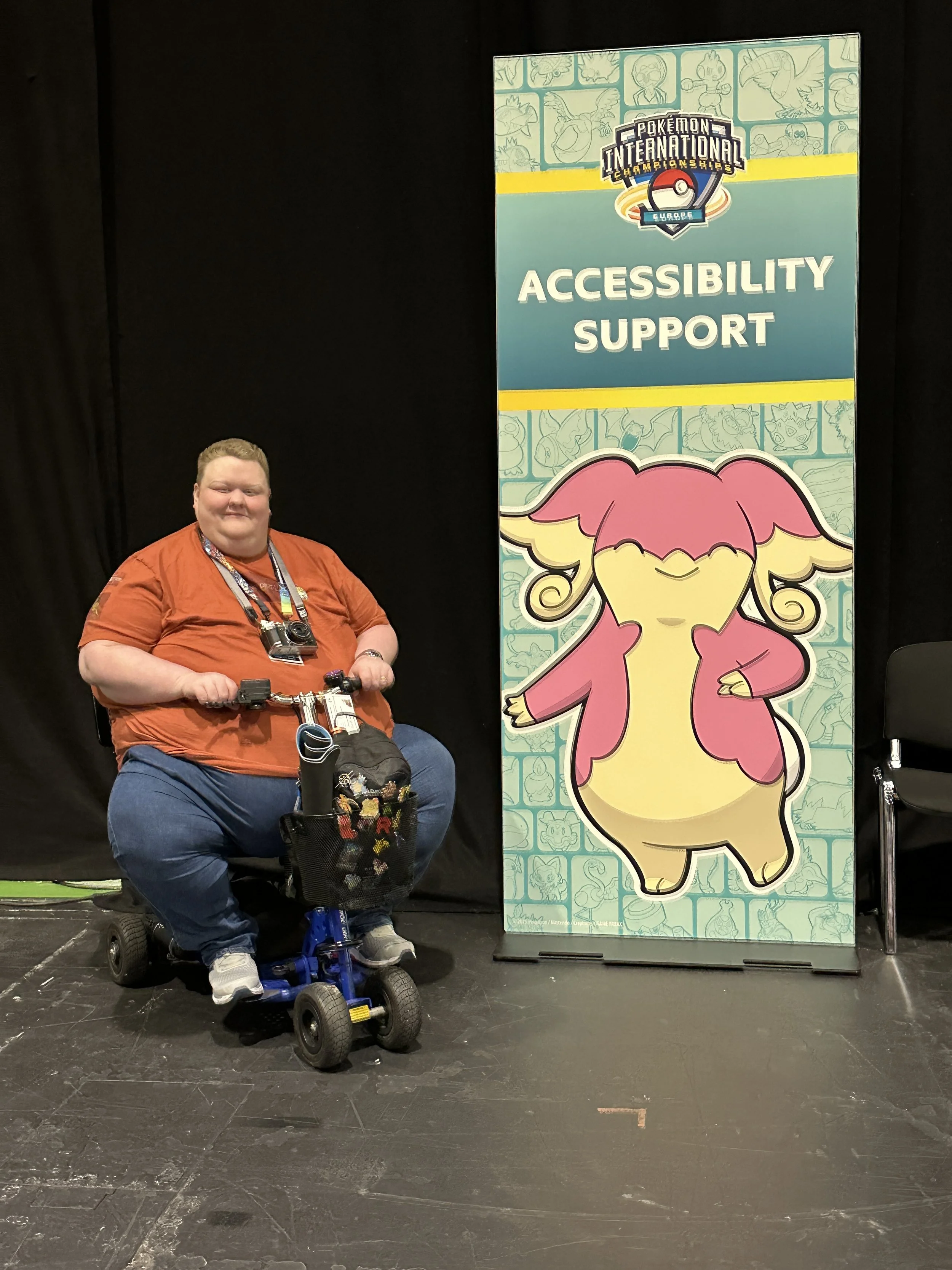 Rolling Into EUIC: How a Mobility Scooter Made My Pokémon Weekend Possible