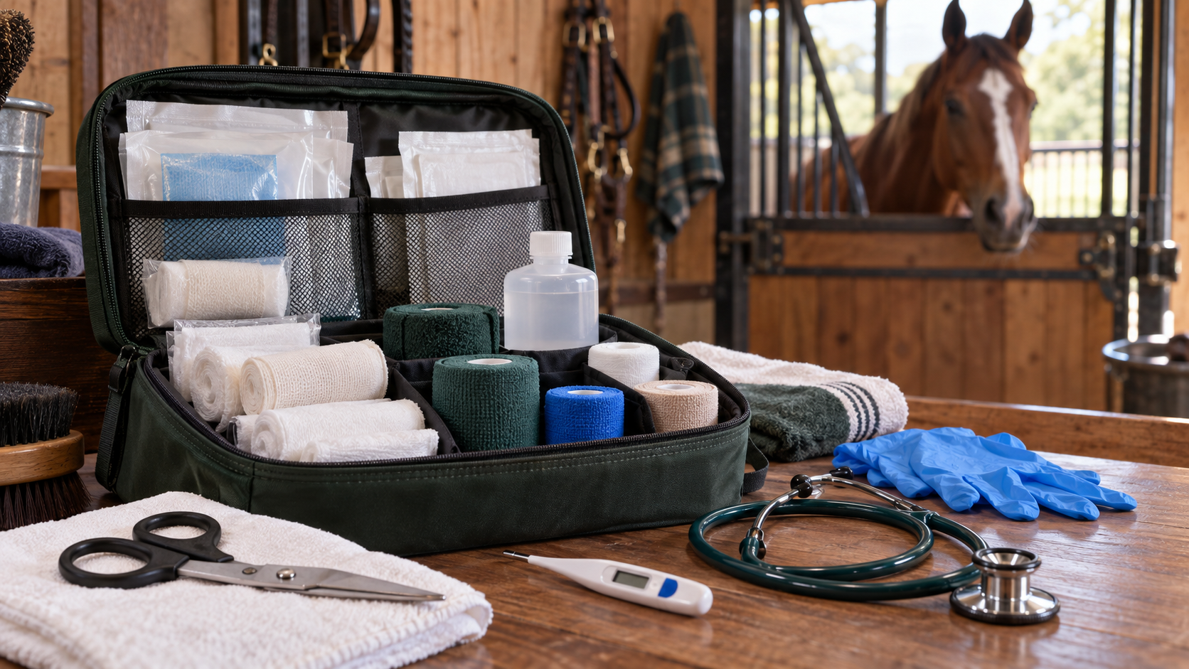 Building a Horse First Aid Kit