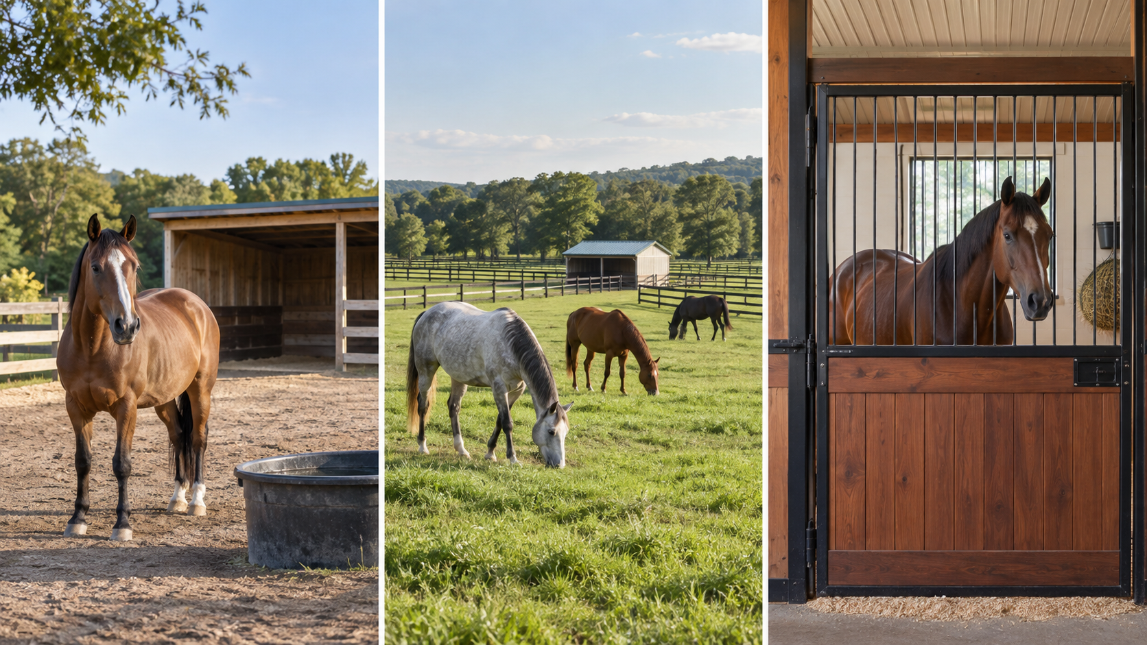 Paddock, Pasture or Stall