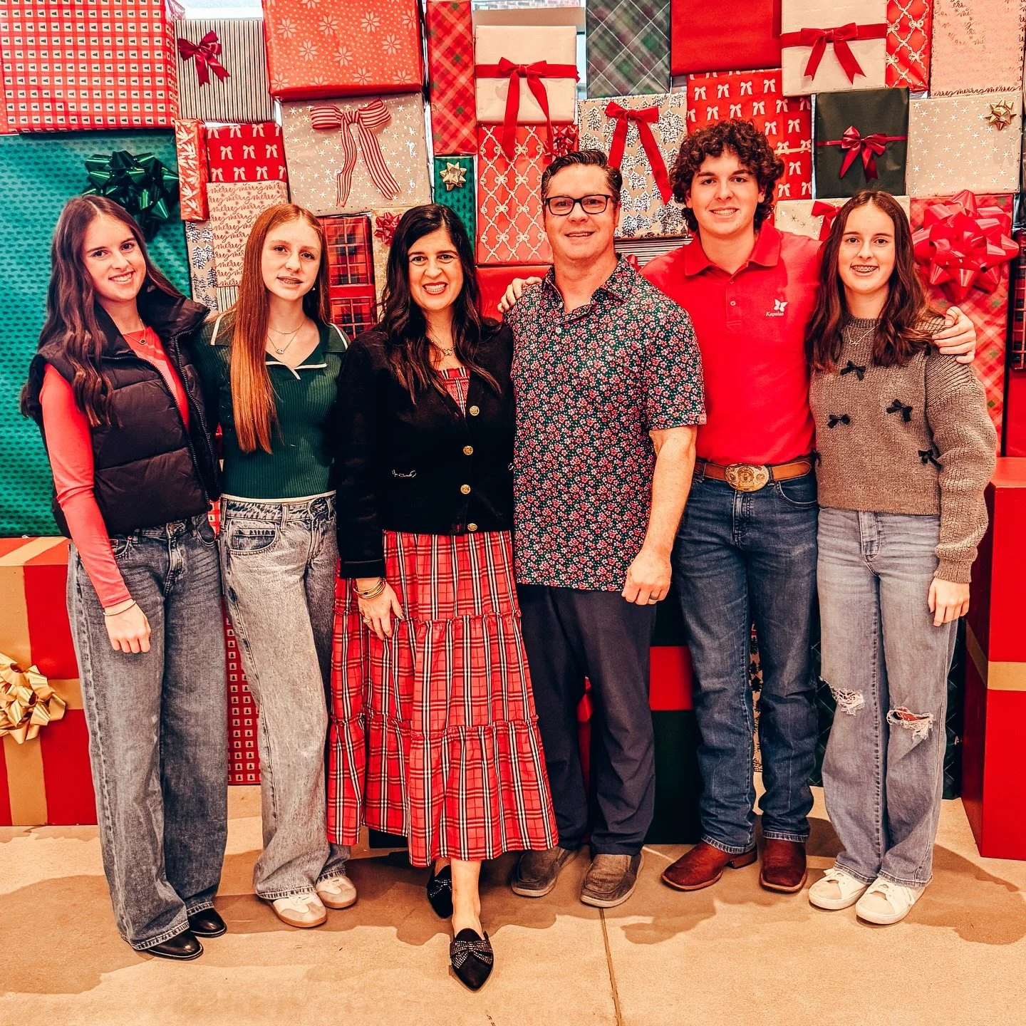 Christmas Eve service ✔️
Dinner with grandparents ✔️
Matching pajamas ✔️
Four teens still willing to wear them ✔️
Christmas Eve wins. 🎄❤️

&ldquo;For to us a child is born, to us a son is given, and the government will be on his shoulders. And he wi