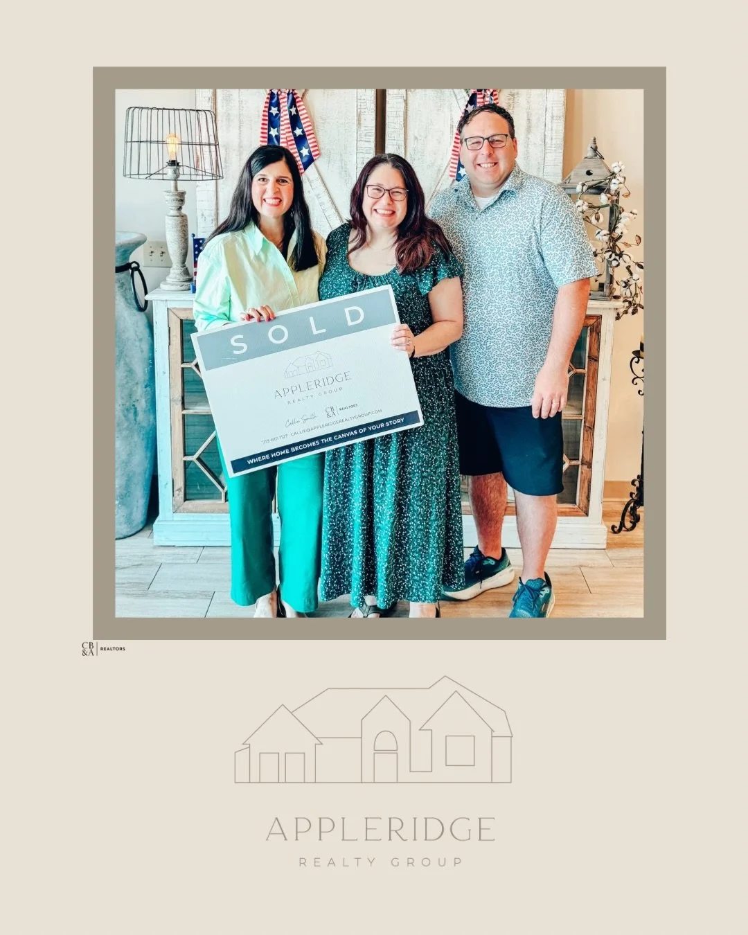🏡 The Holmes family and I connected years ago at church, long before they were ever ready to buy. 

When they reached out, we sat down, talked through school districts, neighborhoods, and what the right move could look like for their family. And the