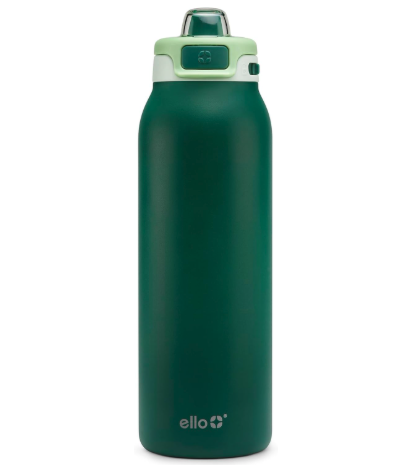 emerald green leak proof Ello water bottle