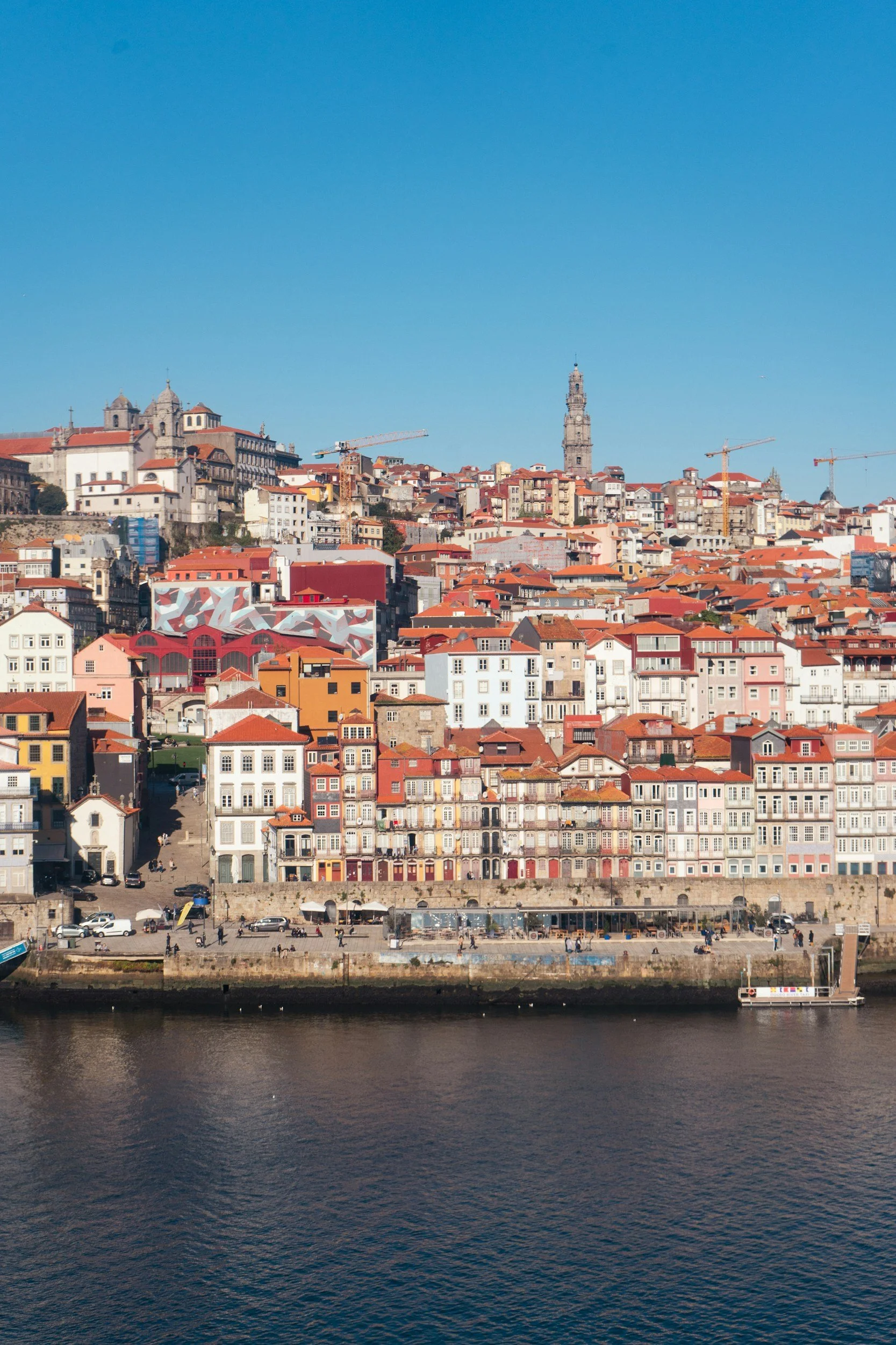 the Ribeira Neighborhood in Porto, Portugal