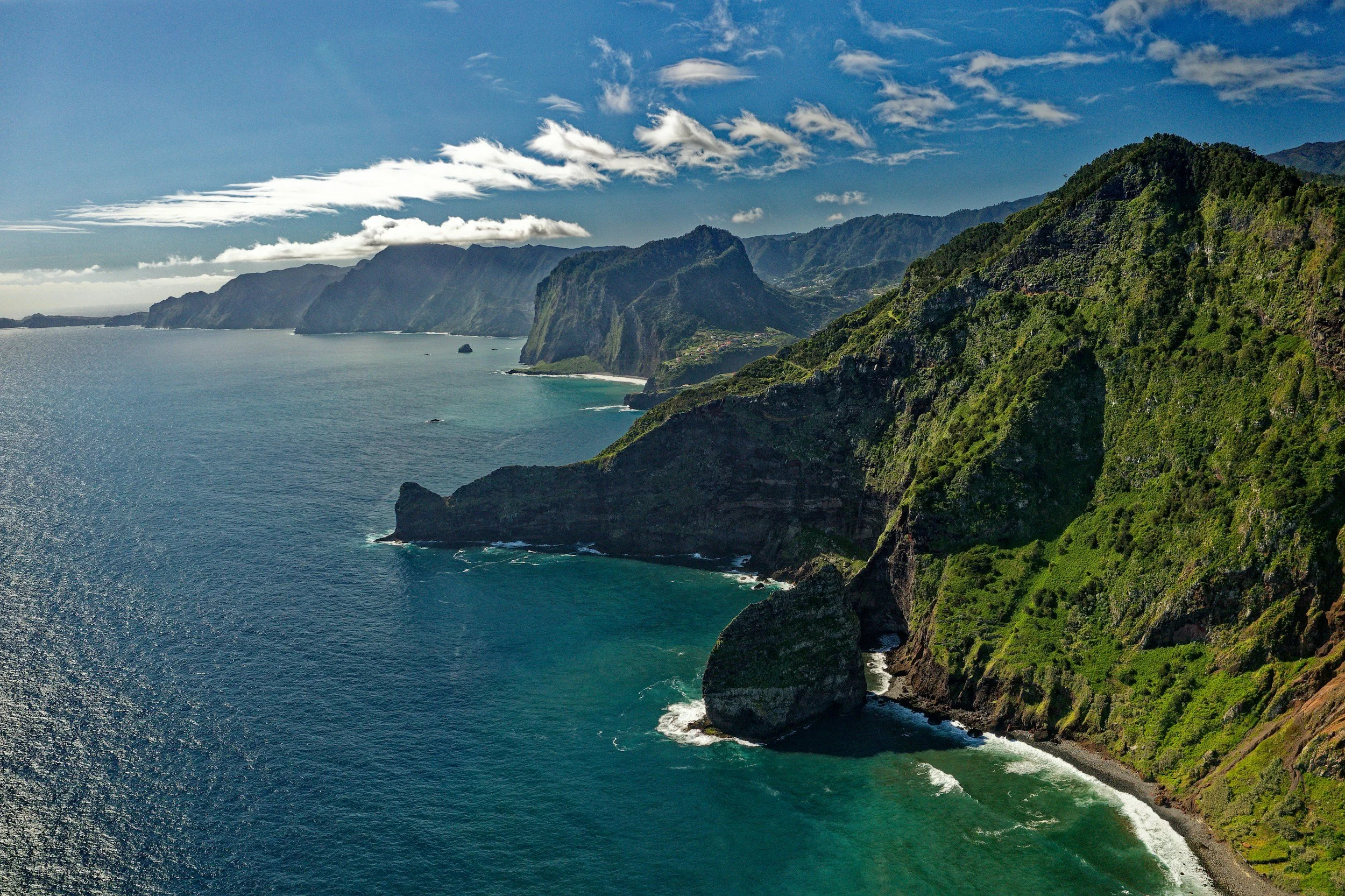 the coast of Madeira, Portugal