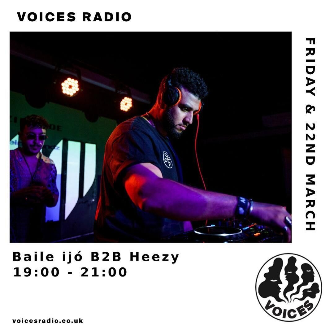 Tonight we&rsquo;re joined by the mighty @iamheezy live from 7-9pm expect North African blends and vibes from across the globe 🌍 

Joined by @cxli_sonido &amp; @otdelta_ for the first hour, straight into a interview and guestmix from the @loveinthee