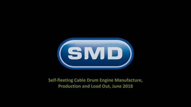 Soil Machine Dynamics - Self-fleeting Cable Drum Engine Time-lapse