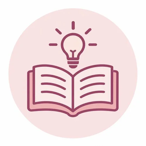 Pelvic health library and educational resources icon