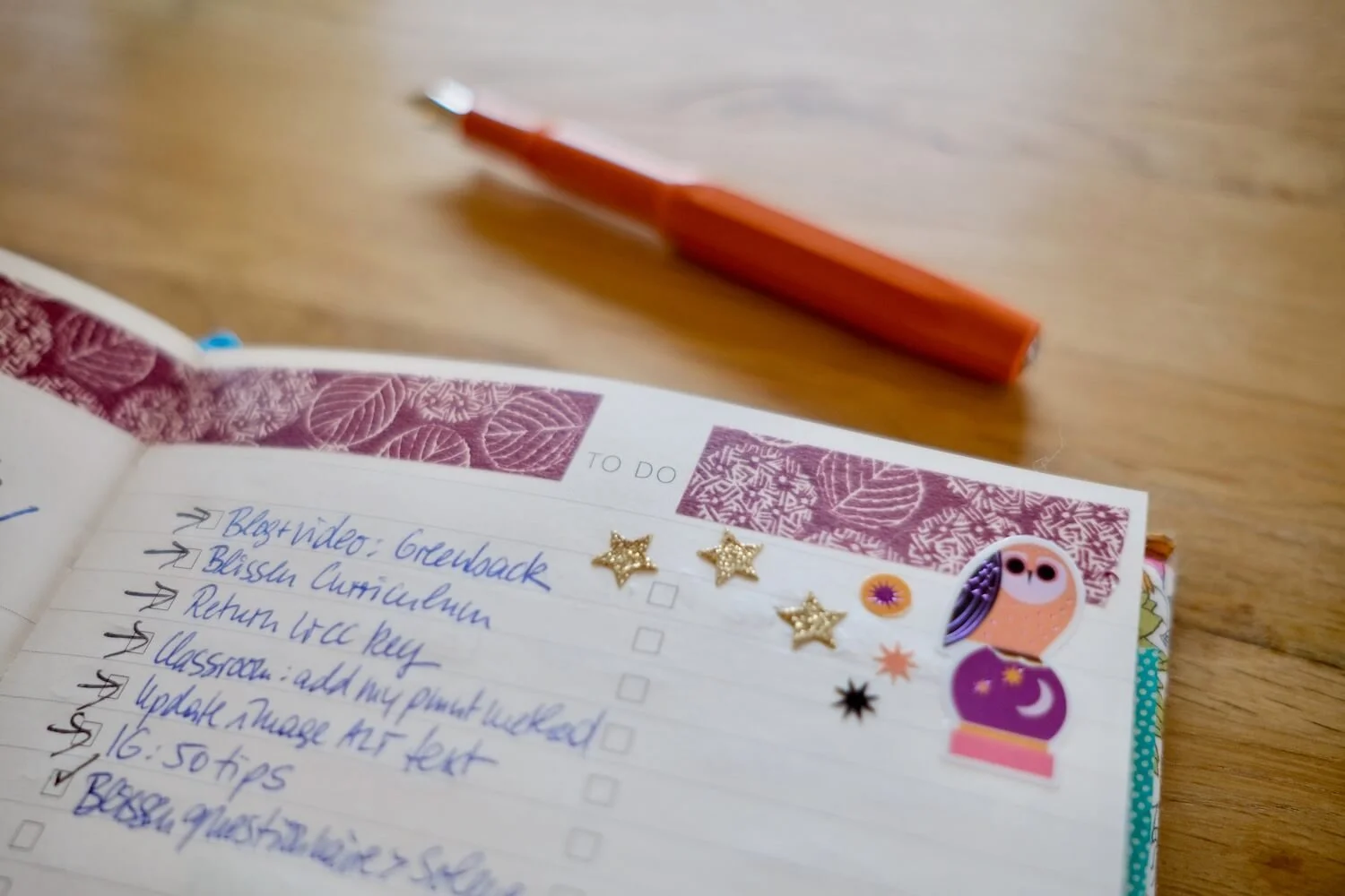 Exploring the Eule Planner: Weekly Calendar