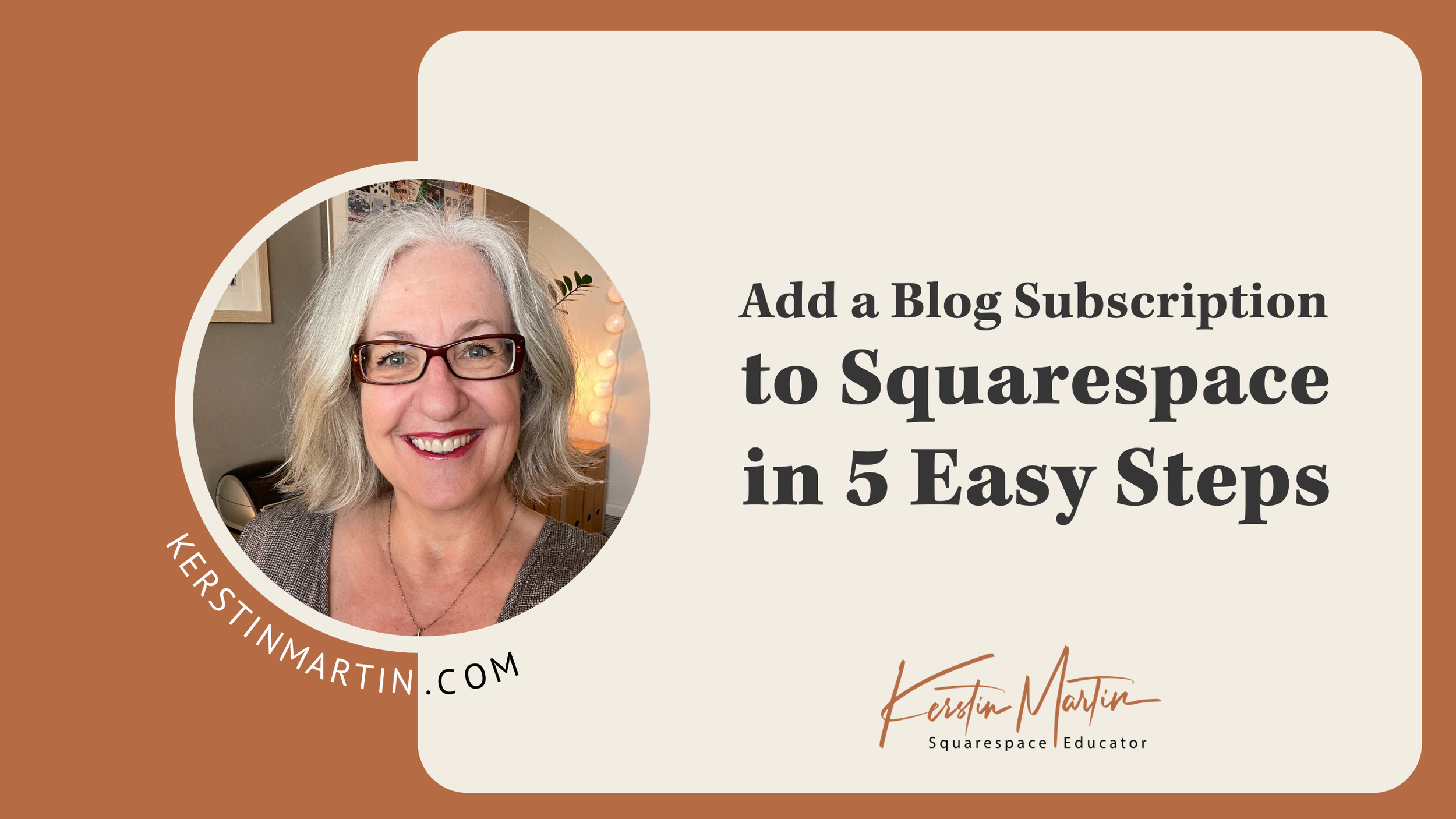 How to add a Blog Subscription in Squarespace in 5 Easy Steps