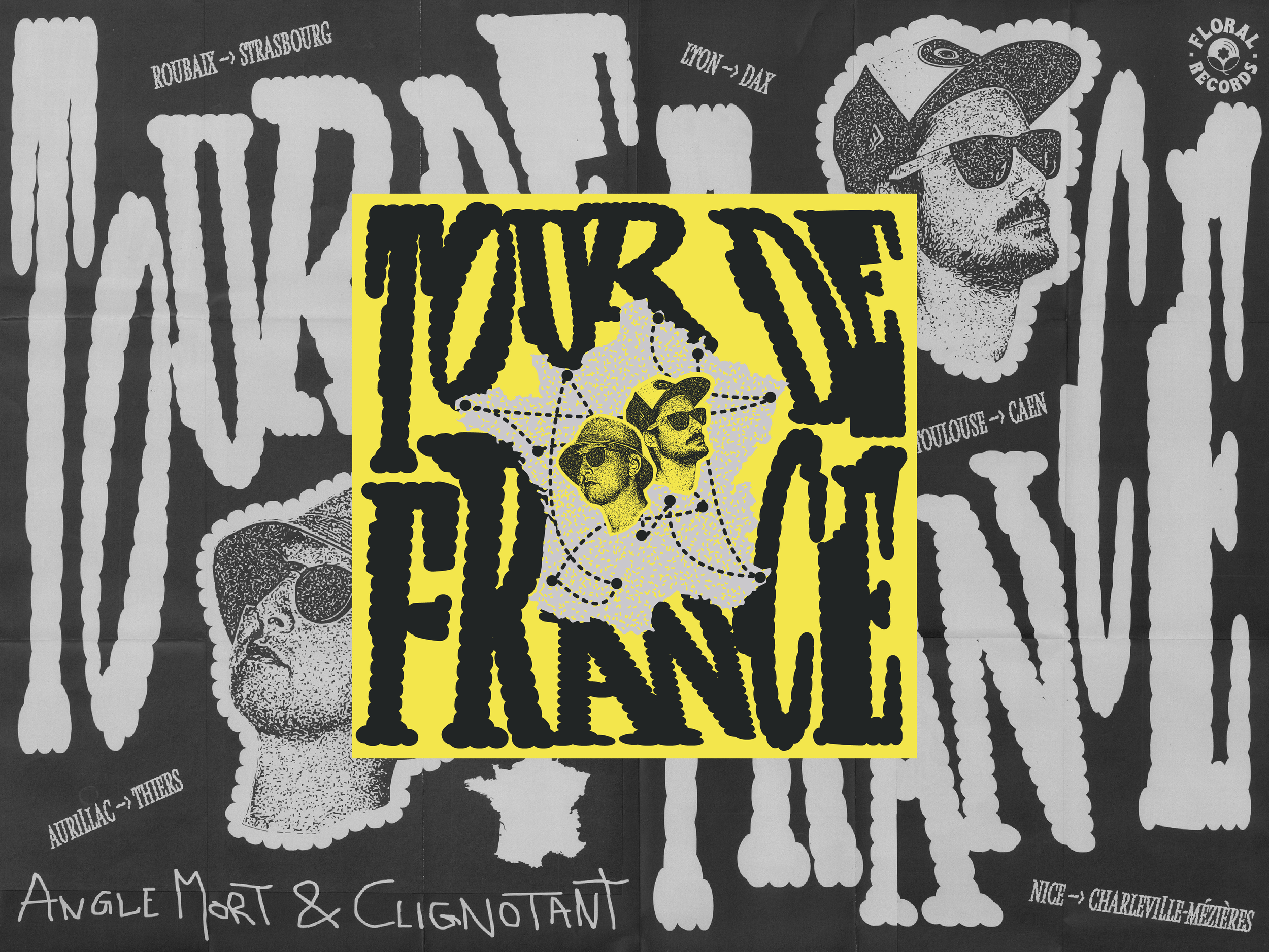 ANGLE MORT & CLIGNOTANT - TOUR DE FRANCE - Album art & Merchandising - 2025