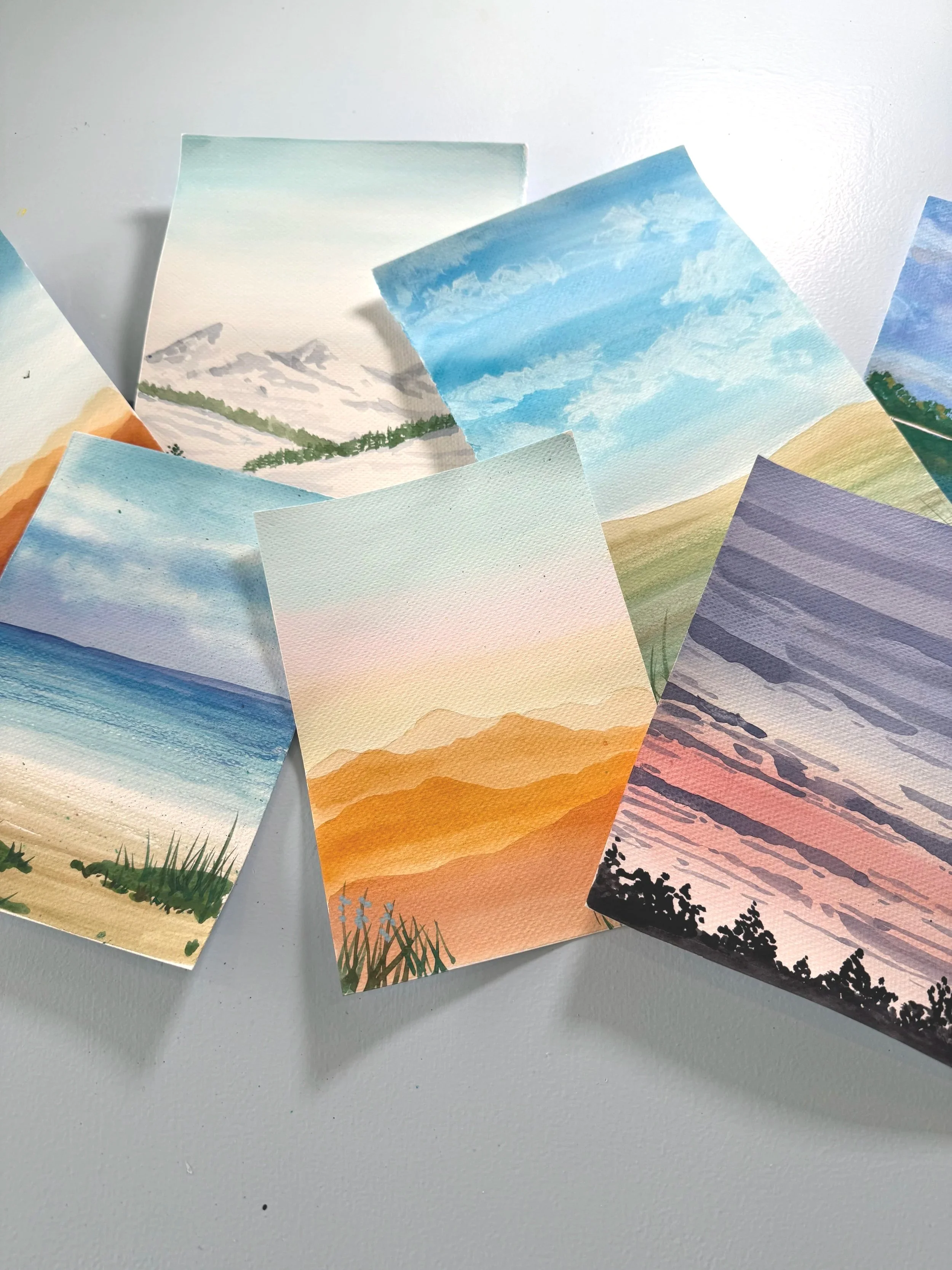 6/13/26 Beginning Watercolor Painting  11:00 am - 2:30 pm