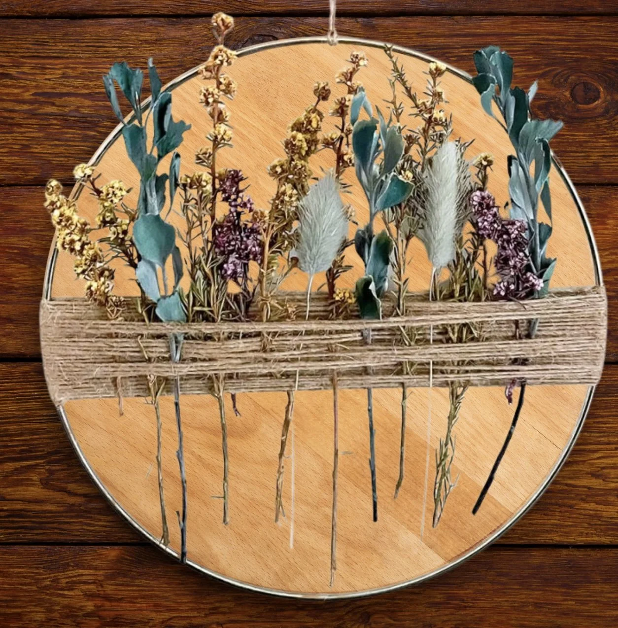 Fall Door Hanger created at Three Blue Brushes Studio