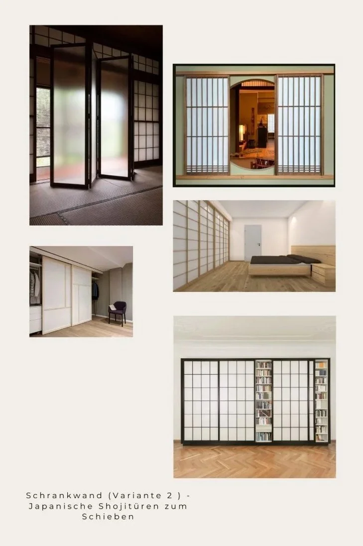 Alternative Variante mit neuen Schiebetüren