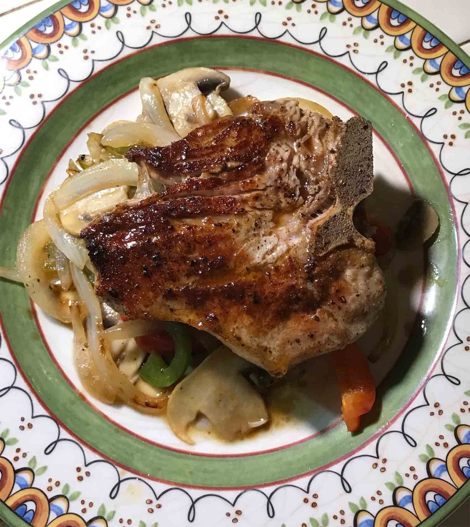 Roasted Veal Chops