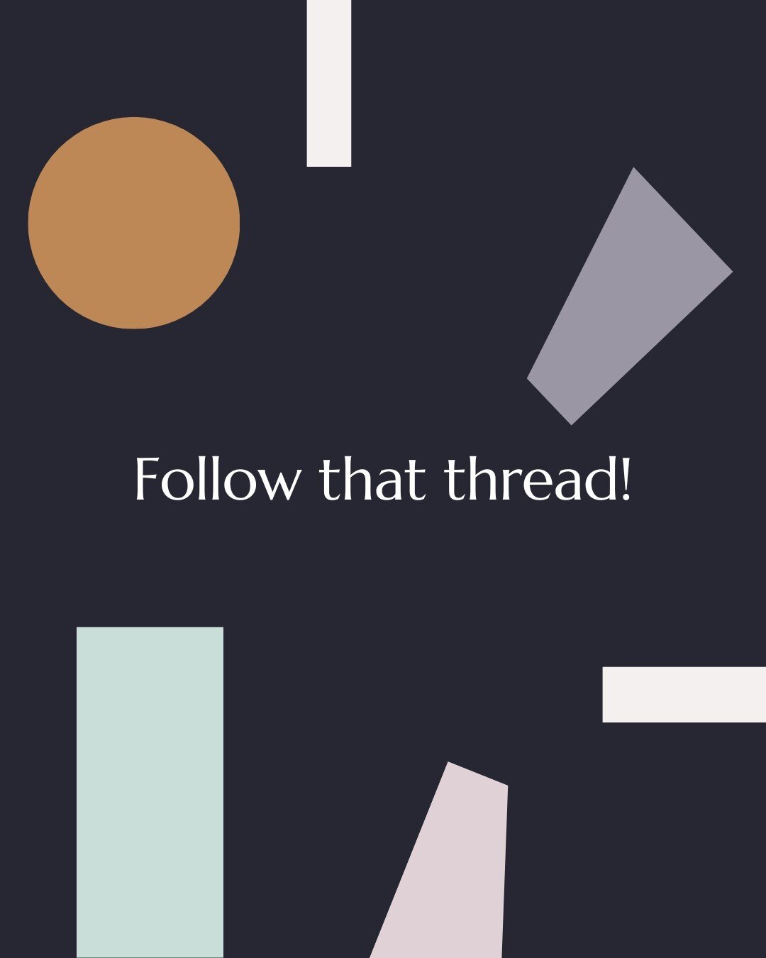 Does anyone else remember the advert some years back, where people followed a big, red ball of yarn through the Melbourne CBD? ⁠
⁠
This is how I think it feels following our Guidance.⁠
⁠
Except there's not just one ball of thread &mdash; there's thre