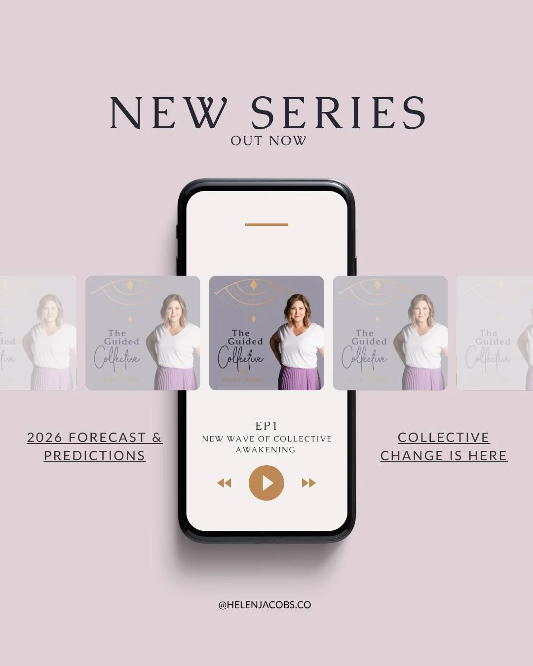 🎧Get your listening ears ready!! 🎧

I'm back on air today with a new, six-part series on The Guided Collective podcast &mdash;it's time to lean into the energy and predictions for 2026. 

To understand what's coming, we need to trace the threads th