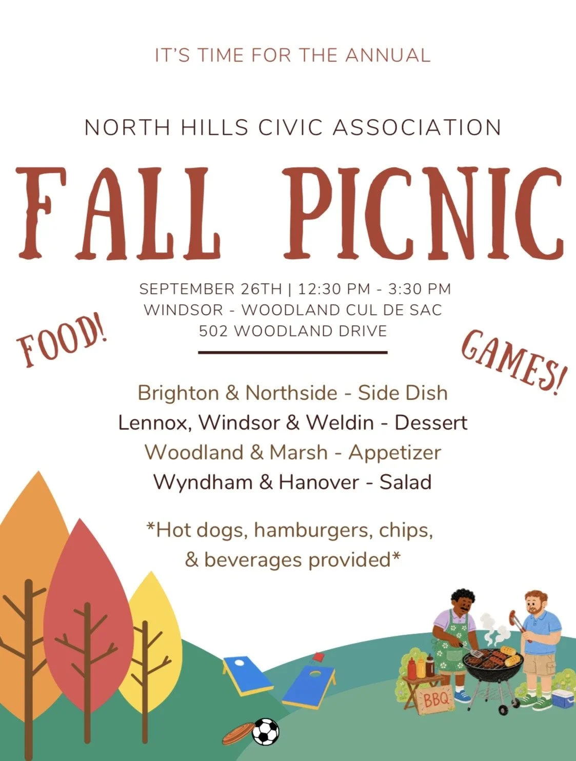 North Hills Fall Picnic