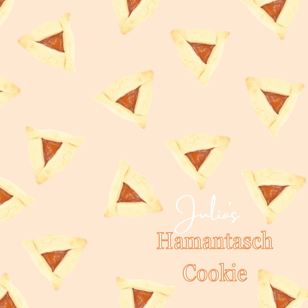 What's better than an apple? A hamantasch cookie! Come see us and get your favorite teacher or yourself one of our new hamantasch cookies! It is our shortbread cookie, filled with apricot, and covered in a glaze! Come see us! 🍎🍪💖

#julias #juliash