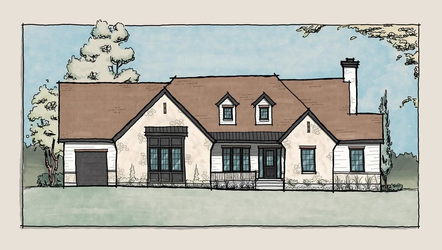 Take a look at this elevation concept for one of our projects in Utah county! 
&bull;
&bull;
&bull;
#blackpeakhomes #customhomes #homedesign #utahhomes #utahdesigners #customhomesutah #residentialdesign #luxuryhomes #drafting #elevationsketch
