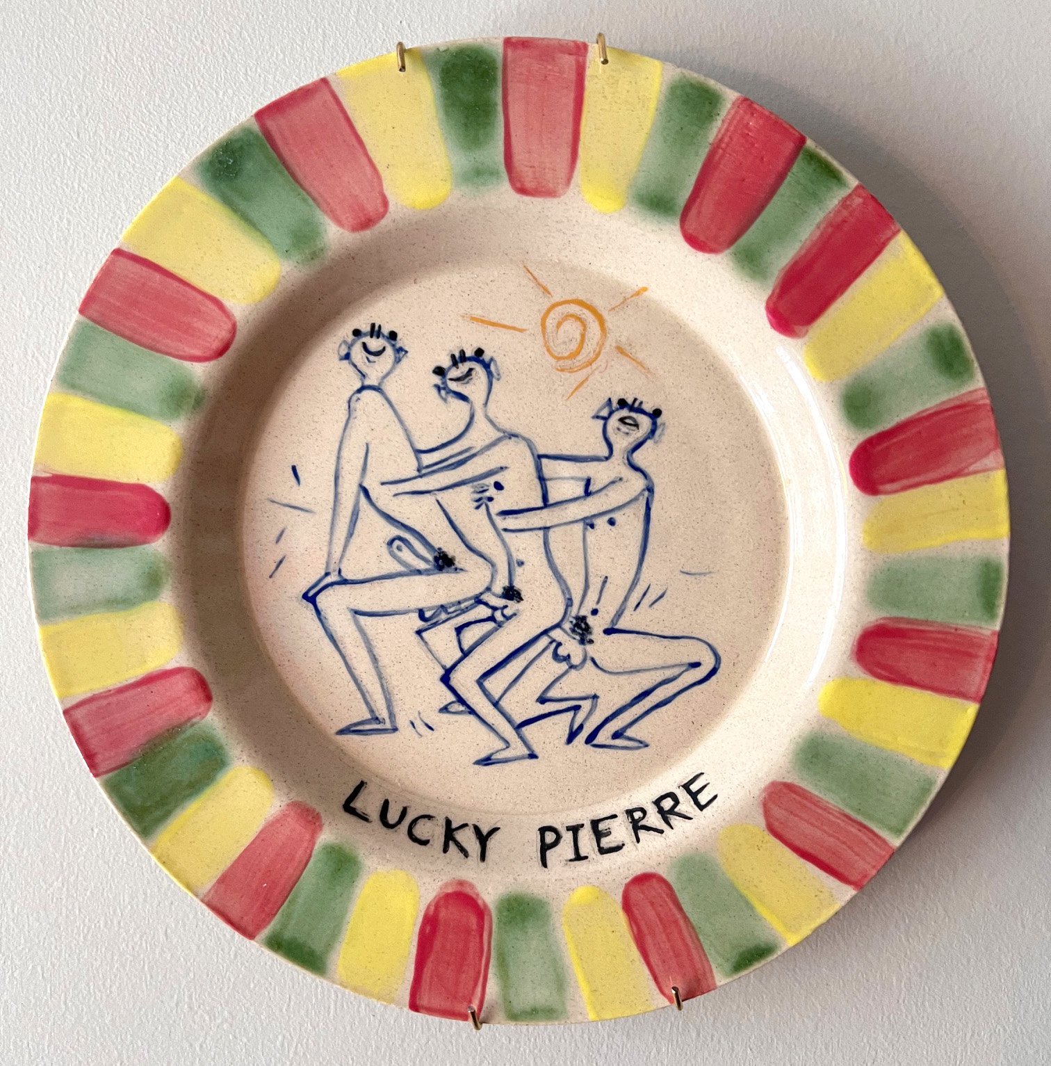 Lucky Pierre plate