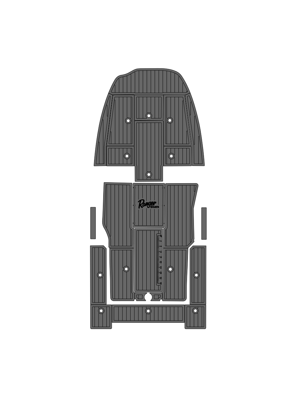 Ranger 620 FS Cup (2015-2025+) Full Boat Carpet Delete