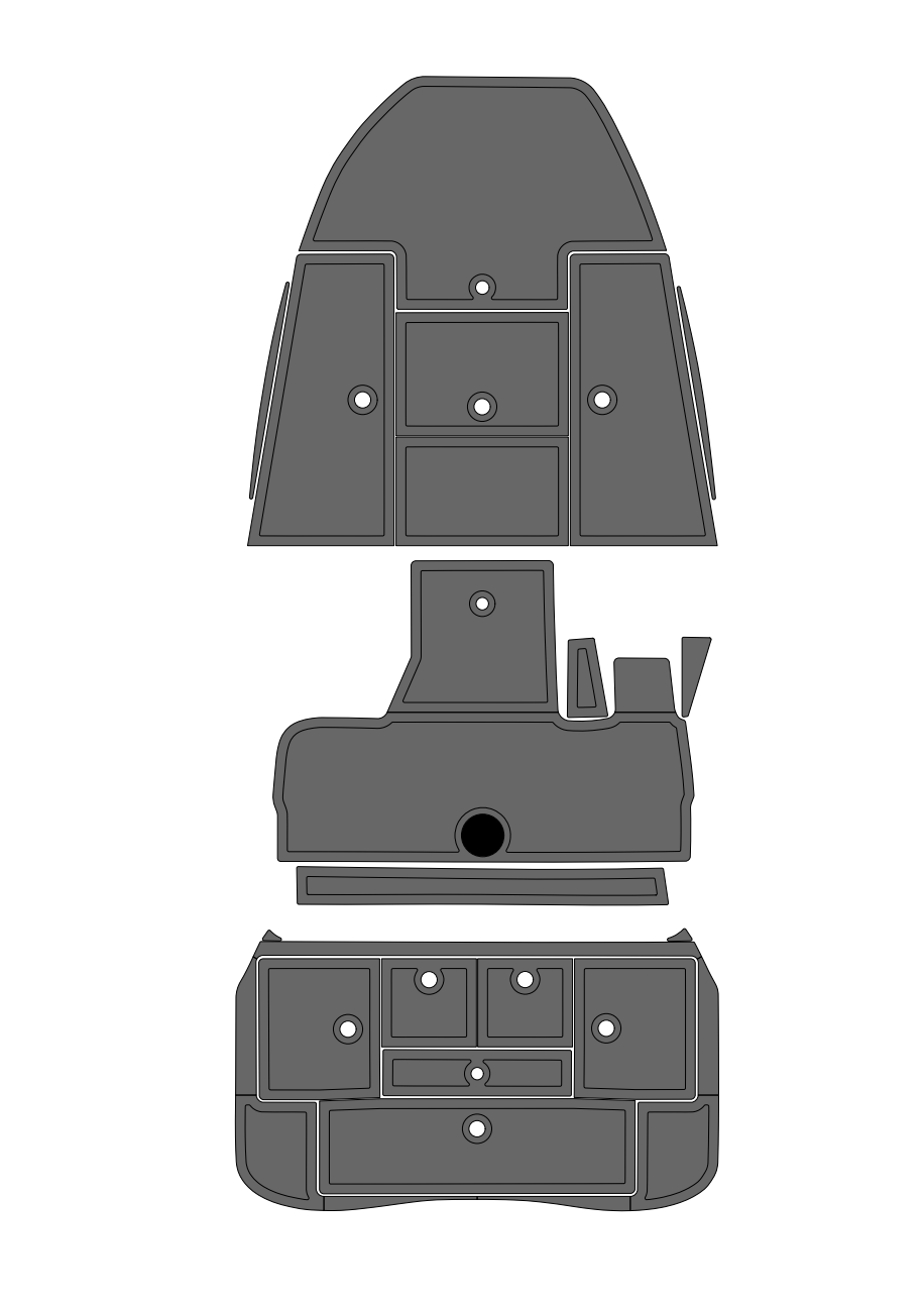 Ranger 175 VS (2002-2008) Full boat Carpet Delete Kit