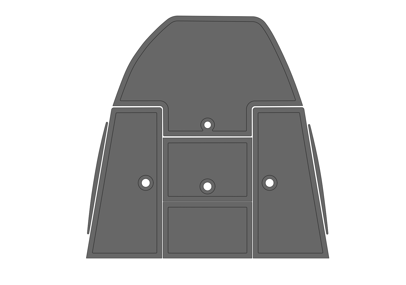 Ranger 175 VS (2002-2008) Front Deck