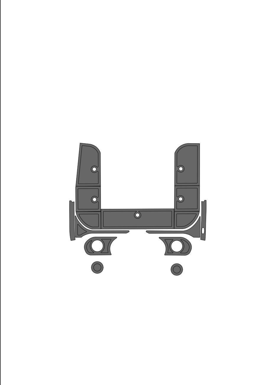 Ranger 620 VS (2002-2005) Back Deck Carpet Delete Kit